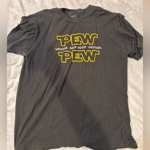 Disney Starwars Pew Pew Graphic T-Shirt